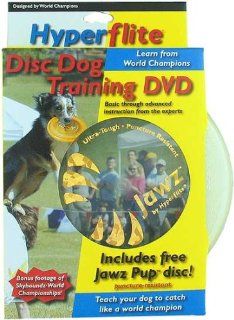Hyperflite Jawz Pup Dog Disc and Training DVD Sports