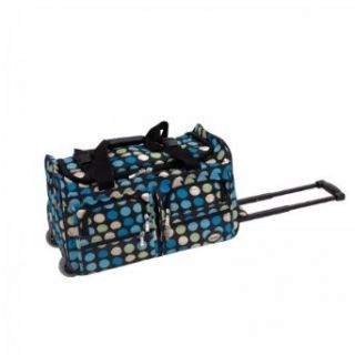 Rockland Luggage 22 Rolling Duffle Bag (Blue): Clothing