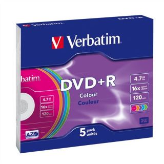 Verbatim DVD+R 16x   Achat / Vente CD   DVD   BLU RAY VIERGE Verbatim