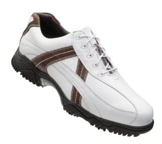 FootJoy Contour Series Golf Shoes 54043 White/Dark Brown