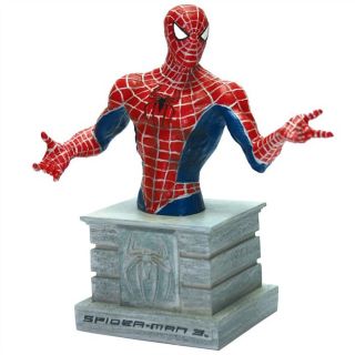 Spiderman 3 buste presse papier rouge 15cm   Achat / Vente FIGURINE