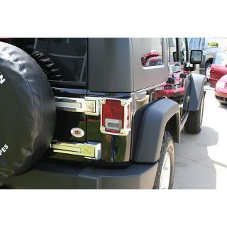 Tail Light Covers for 2007 2009 Jeep Wrangler