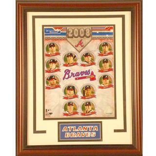 2008 Atlanta Braves 11x14 Deluxe Frame