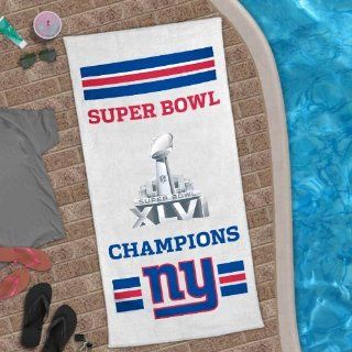 New York Giants Super Bowl XLVI Champions 30x60 Beach