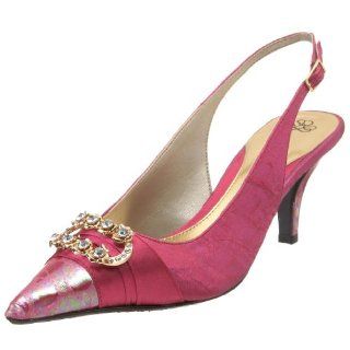  J.Renee Womens Gailen Slingback Pump,Fuchsia,12 WW US Shoes