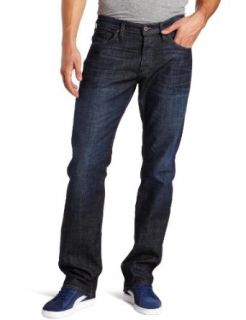  James Jeans Mens Travis Straight Leg, Dry Indigo, 40: Clothing