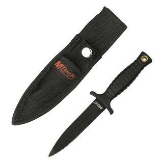 M Tech Fixed Blade Boot Knife Mini Black: Sports