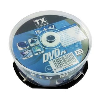 Tx DVDTX47C25+RW   Achat / Vente CD   DVD   BLU RAY VIERGE Tx