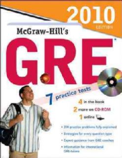 Mcgraw Hill`s GRE, 2010 (PACKAGE)