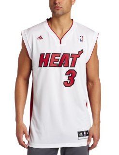 NBA Miami Heat Dwayne Wade White Replica Jersey Sports