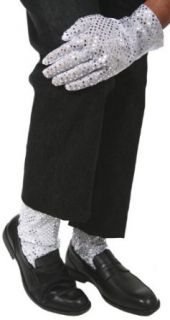 Michael Jackson Sequin Costume Glove And Leggings