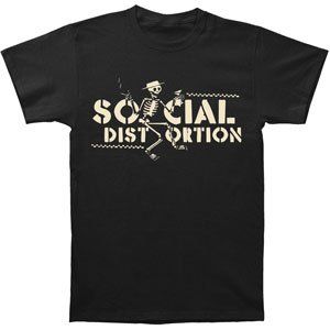 Social Distortion   T shirts   Band Small: Clothing