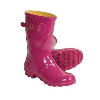 Khombu Classy Rain Boots (For Women)   PINK Shoes