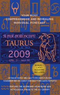 Super Horoscope Taurus 2009