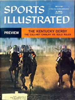 1957 Kentucky Derby Sports Illustrated   College Magazines