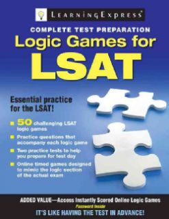 Logic Games for LSAT (Paperback) Today $24.74
