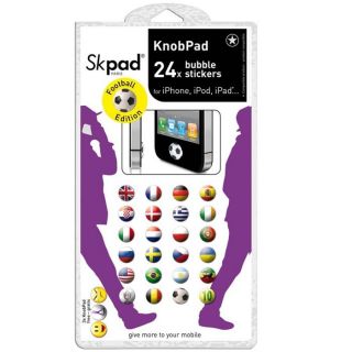 HOUSSE COQUE TELEPHONE SKPAD Pack 24 stickers pour iPhone Football