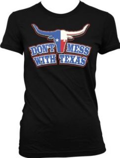Dont Mess With Texas Juniors T shirt, Texas Texan