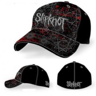 Slipknot   Star Pattern Baseball Hat In Black, Size O/S