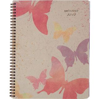 Day Runner Design Recycled Watercolors Weekly/Monthly Planner (8.5 x