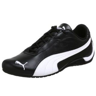 PUMA Mens Drift Cat L Sneaker,Black/White,4 M US Shoes