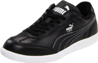 Puma Liga Leather Fashion Sneaker: Shoes