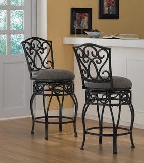 Chase 24 inch Swivel Counter Stools (Set of 2)