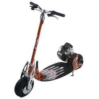 MOBY CRUZR 40 Gas Powered Scooter (Race Orange): Sports