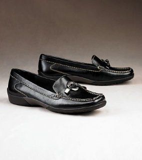  Liz Claiborne Womens Africa Loafers (9, Black Memphis): Shoes