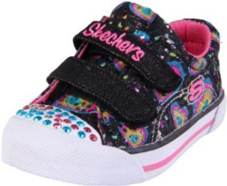 Lookies Baby Buds Sneaker (Toddler),Black/Multi,5 M US Toddler Shoes