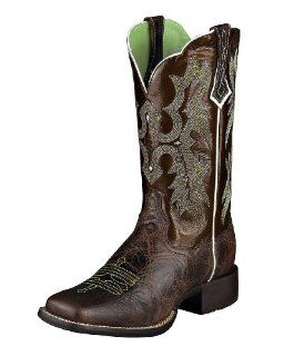 Ariat Womens Tombstone Boot   Chocolate Chip/Brown Shoes