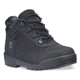 Kids Timberland Waterproof Field Boots BLACK 6.5 M Shoes