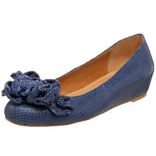 Kelsi Dagger Womens Tamatha Flat,Navy,5 M US Shoes