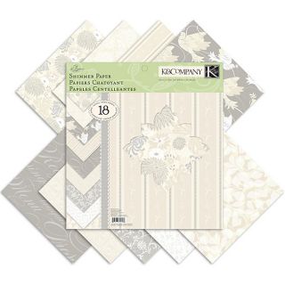 Elegance Shimmer Paper Pad (18 Sheets)