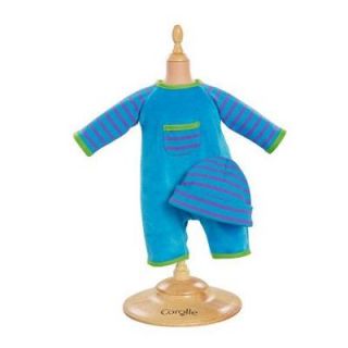 Ensemble bébé 36 cm   Pyjama turquoise Vêtement pour poupon de 36
