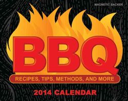 BBQ Day to Day 2014 Calendar Recipes, Tips, Methods, and More