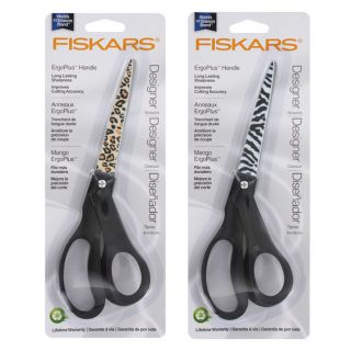 Fiskars Zebra and Cheetah Patterned Performance Scissors Today $14.15