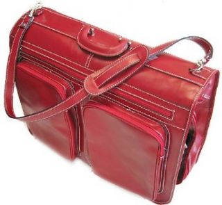 Floto Luggage Venezia Garment Bag, Tuscan Red, Large