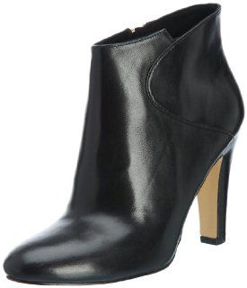  NINE WEST AZZURRO BOOTIE BLACK WOMENS SIDE ZIPPER Size 9M: Shoes
