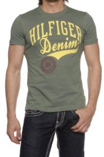 Tommy Hilfiger Denim Graphic Tee , Color Army Green, Size
