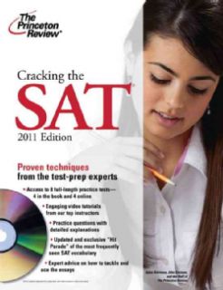 Cracking the Sat, 2011 (Book and CD ROM)
