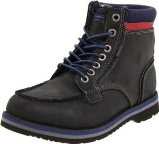 Nautica Mens Rich Boot, Black, 8.5 M US Shoes