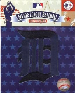 Detroit Tigers Old English D in Blue MLB Baseball Logo