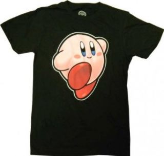 Kirby Super Star Ultra Mens T Shirt Black: Clothing