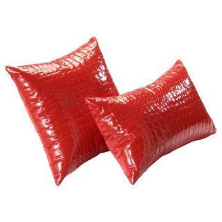 30 x 50 cm   Achat / Vente COUSSIN   HOUSSE Coussin Croco Rouge 30