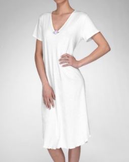 Hanky Panky Interlock Nightshirt (O/S, White) Clothing