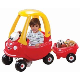 Cozy Coupe with Trailer