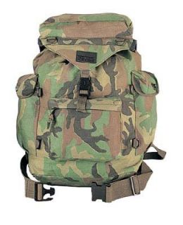 Camouflage outdoorsman rucksack Clothing