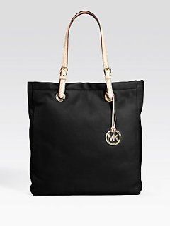  MICHAEL Michael Kors Item Leather Tote Handbags   Black Shoes