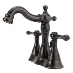 Fontaine Bellver Oil Rubbed Bronze Centerset Bathroom Faucet